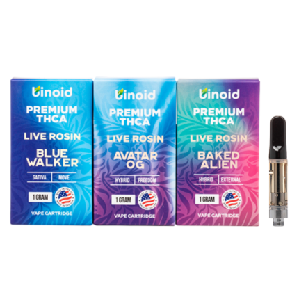 Binoid THC-A Live Rosin Vape Cartridge 1G